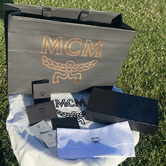 MCM Accessories - MCM shopping bag and wallet box and dust bag